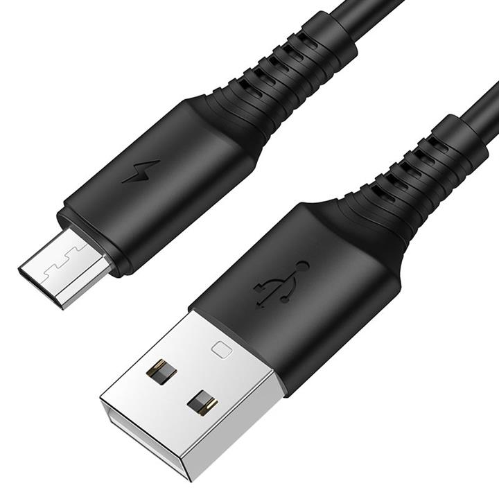 کابل تبدیل USB به microUSB بروفون مدل BX47 طول 1متر